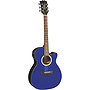 Sierra Sunrise Auditorium Acoustic Electric Guitar - Trasparent Blue