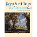 Favorite Sacred Classics for Solo Singers - Book/CD (Medium High)