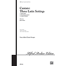 Cantate: Three Latin Settings - 3-Part Mixed