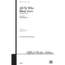 All Ye Who Music Love - 3-Part Mixed, A Cappella