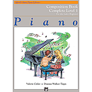 Alfred's Basic Piano Course - Composition Book Complete Level 1 (1A/1B)
