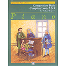 Alfred's Basic Piano Course - Composition Book Complete Level 2 & 3