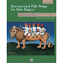International Folk Songs for Solo Singers - Book (Medium High)