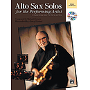 Alto Sax Solos for The Performing Artist - Book & CD