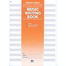 Music Writing Book - 9 X 12, 12 Staves, 64 Pages