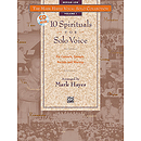Mark Hayes Vocal Solo Collection: 10 Spirituals for Solo Voice - Book and Accompaniment CD (Medium Low)