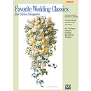 Favorite Wedding Classics for Solo Singers - Book (Medium Low)