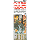 Corps-Style Snare Drum Dictionary (Handy Guide)