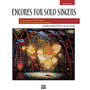 Encores for Solo Singers - Book (Medium Low)