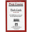 Alfred's Basic Piano Prep Course - Flash Cards Levels A & B
