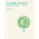 Classic Songs - High Voice and Piano