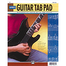 Guitar Tab Pad, 8-1/2 X 11, 64 Pages (3-Hole Punched for Ring Binders)