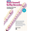 Alfred's Teach Yourself To Play Recorder - Book