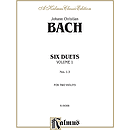 Bach 6 Duets Volume 1 (2 Violins)