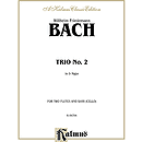 Bach W.F. Trio #2 - 2 Flute / Bass
