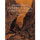Complete Songs for Solo Voice and Piano: Series IV