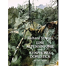 Eine Alpensinfonie and Symphonia Domestica in Full Score