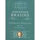 Brahms - German Requiem, Op. 45 - Miniature Score
