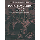 Piano Concertos Nos. 7-10 in Full Score: with Mozart's Cadenzas