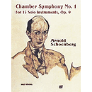 Chamber Symphony No. 1 for 15 Solo Instruments, Op. 9 in Full Score