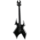 B.C. Rich Warbeast Trace Electric Guitar - Onyx