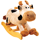 Charm Co. Carlton Cow Rocker