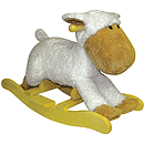 Charm Co. Brown Sheep Rocker