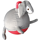 Charm Co. Grey Rabbit Hopper Ball