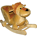 Charm Co. Rocking Lion with Seat