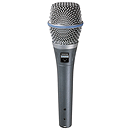 Shure Beta 87 Supercardioid Handheld Vocal Microphone