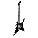 B.C. Rich Ironbird Pro Electric Guitar, Onyx with Silver Bevels