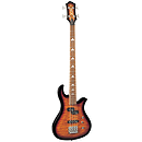 B.C. Rich Masterpiece Eagle 4 String Electric Bass, Tobacco Sunburst
