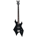 B.C. Rich Revenge Warlock Electric Bass Guitar, Onyx