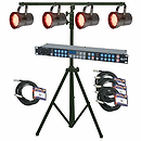 American DJ P36 LED SYSTEM 4 Par Can LED System