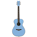 Daisy Rock Pixie Series Acoustic Guitar - Sky Blue