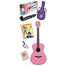 Daisy Rock Pixie Acoustic Guitar Starter Pack - Pink
