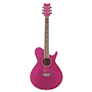 Daisy Rock Wildwood 3/4-size Acoustic Guitar - Atomic Pink