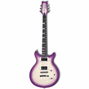 Daisy Rock Stardust Elite Electric Guitar - Violet Burst - Left-Handed