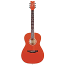 Daisy Rock Debutante Serenade Parlor Acoustic - Outrageous Orange