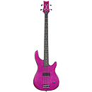 Daisy Rock Debutante Rock Candy Bass - Atomic Pink