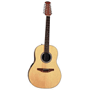 Ovation Applause AE35 Roundback Deep-bowl 12-string Acoustic-Electric Guitar - Natural