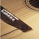 Barcus-Berry DISQOS Acoustic Guitar Soundboard Transducer Pickup - EXTERNAL MOUNT