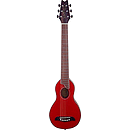 Washburn Rover Travel Guitar - Steel String, Red