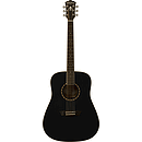 Washburn WD10S Dreadnought Acoustic Guitar - Black