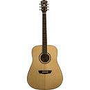 Washburn WD10SLH Left-handed Acoustic Guitar - Natural