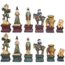 Fame Tang Dynasty 4" Chessmen