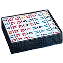 Fame Double 12 Numerical Domino Tiles