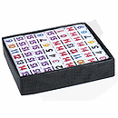 Fame Double 15 Numerical Domino Tiles