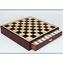 Fame 17" High Gloss Storage Chess Board