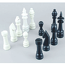 Fame 12" Jumbo Wood Chessmen